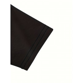 Muscle 3D Creative Print, Men's Fashion Crew Neck Summer T-shirt, Special Gift For Men