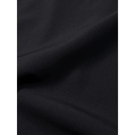 Men's Breathable Solid Quick Dry Shorts With Side Pockets, Summer Drawstring Elastic Waist Loose Fit Shorts For Running, Fitness, Training