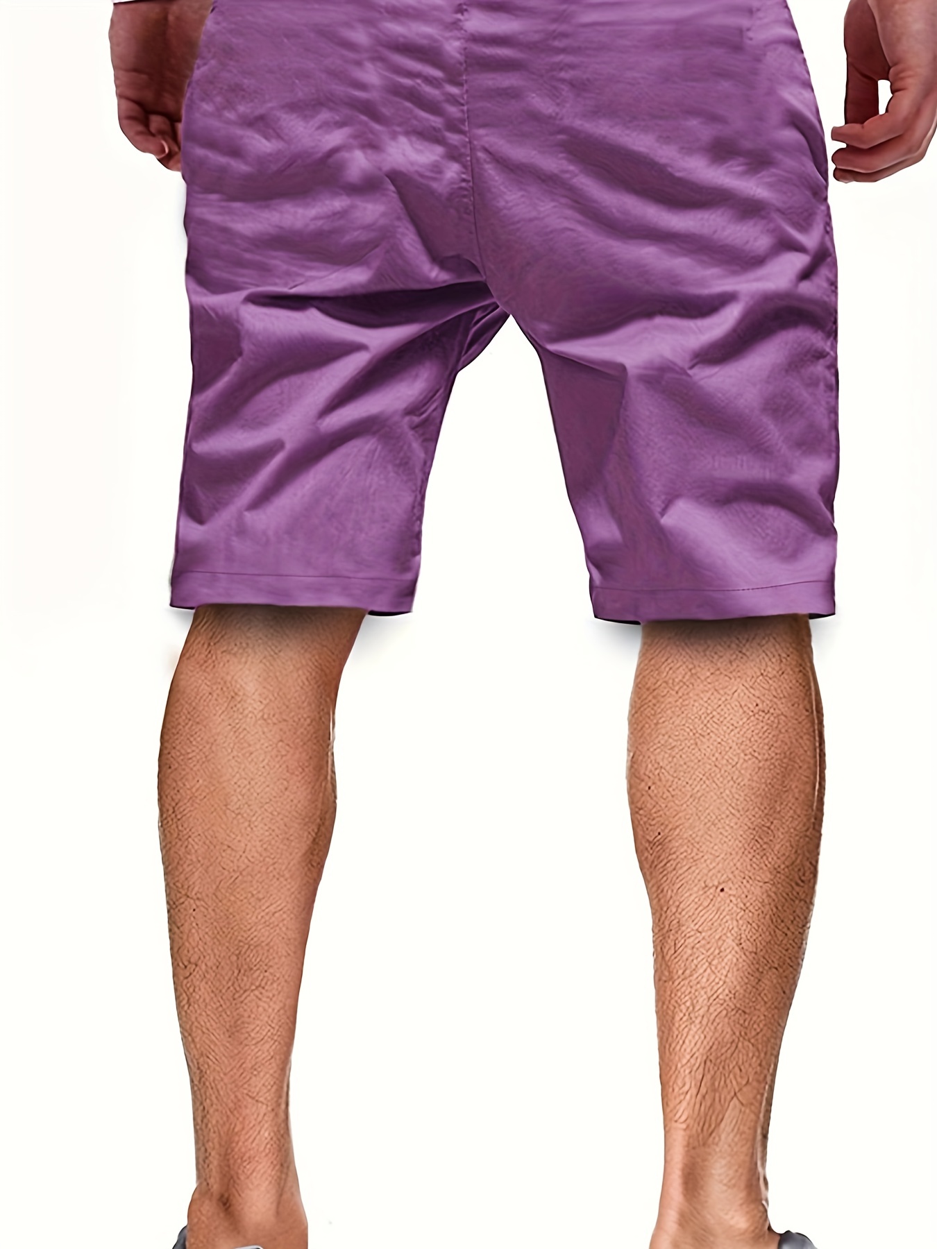 mens cut off drawstring shorts details 14