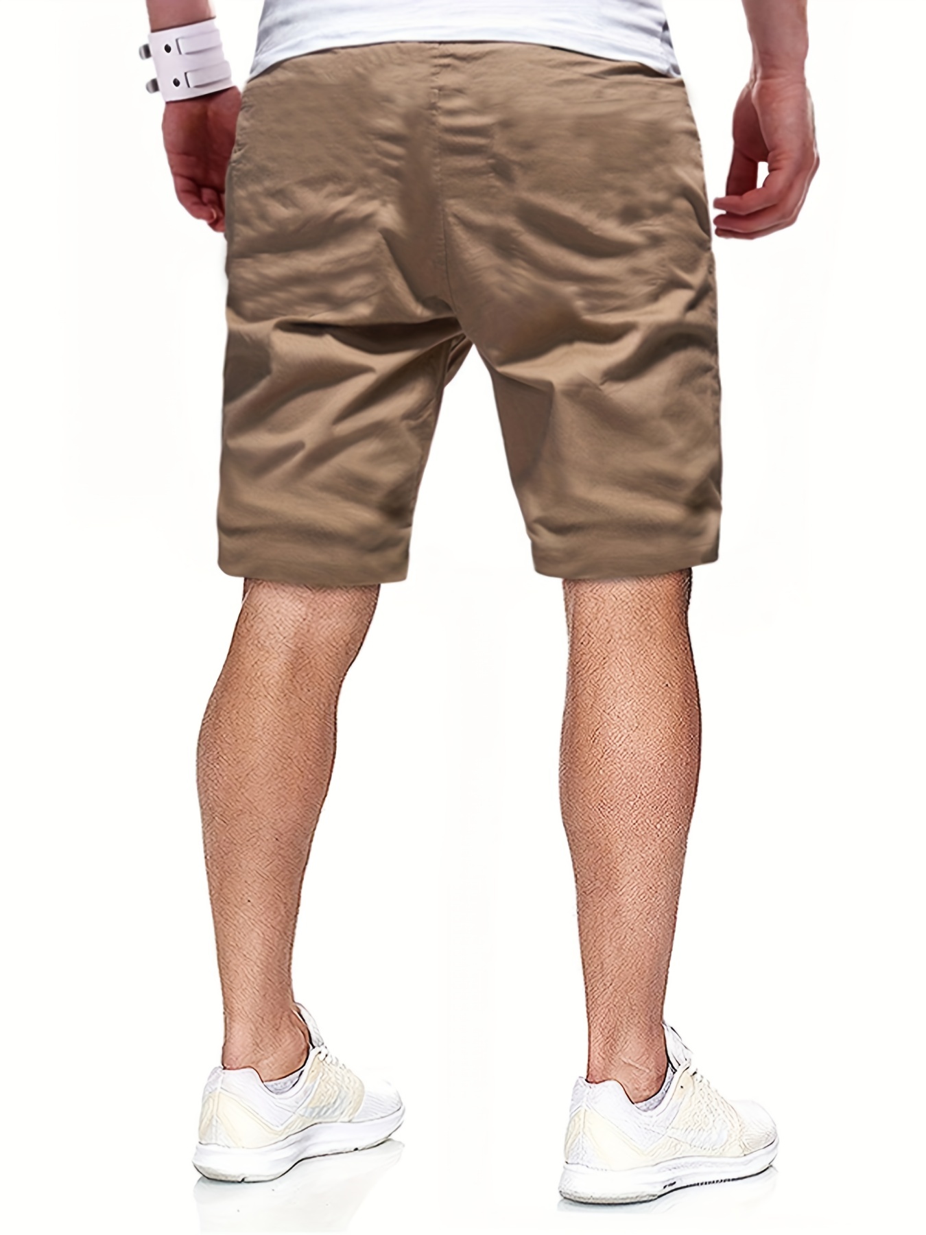 mens cut off drawstring shorts details 21