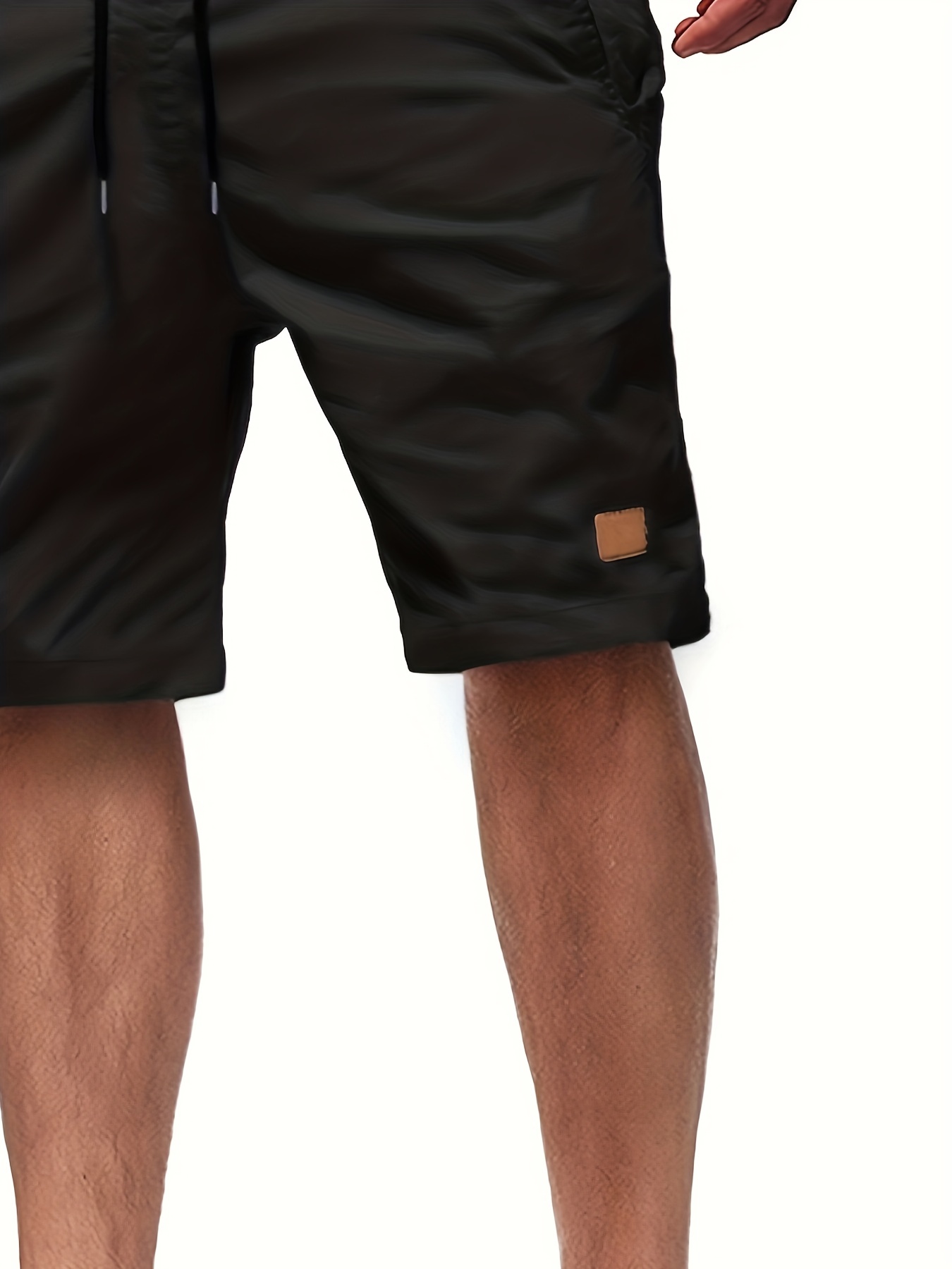 mens cut off drawstring shorts details 47