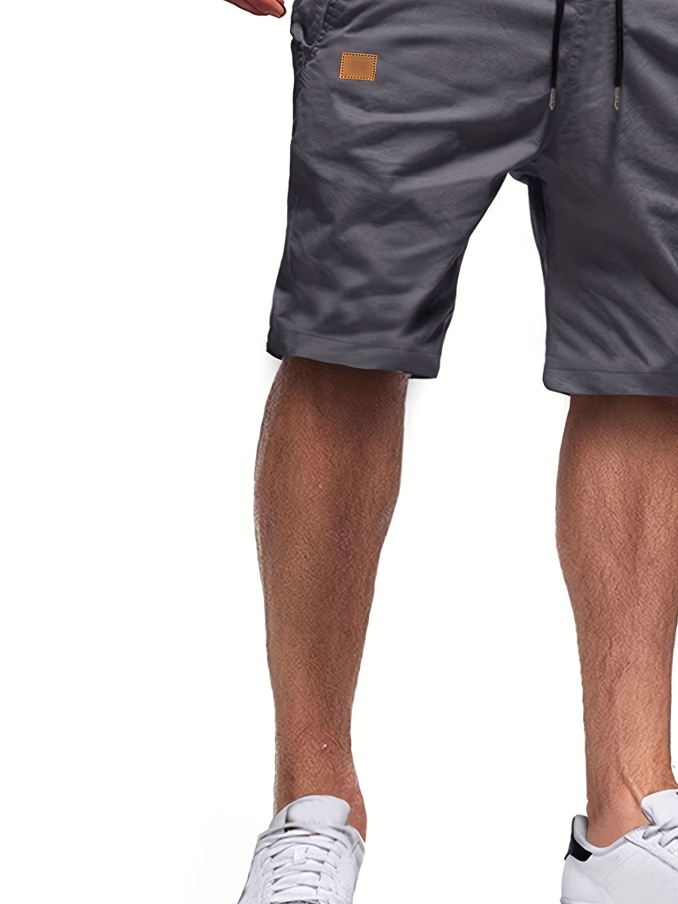 mens casual cargo shorts drawstring beach golf shorts for summer outdoor activities details 24