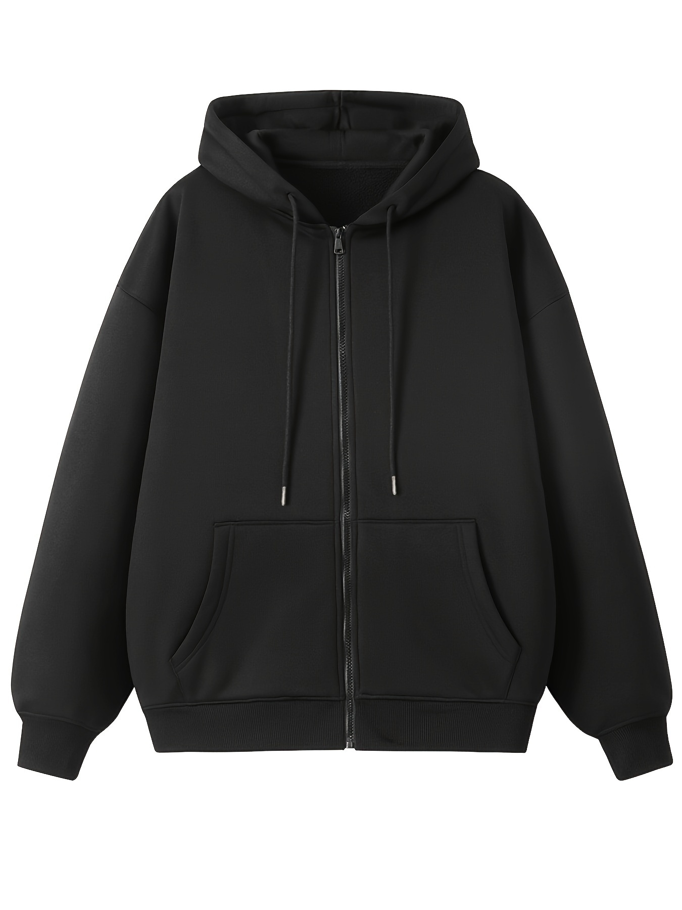 hooded coat, mens hooded jacket casual long sleeve hoodies with zipper gym sports hooded coat for spring fall details 27